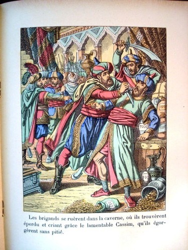 Vintage Pellerin Imagerie Ali-Baba ou Les Quarante Voleurs Storybook Inv1306 - Picture 6 of 9