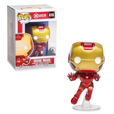 Funko POP! WEB: Iron Man (Disney / No Sticker) #616 | eBay