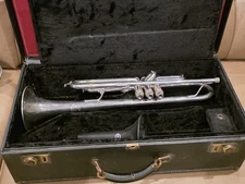 Getzen Eterna Severinsen Model Trumpet 70's SK Silver Plated