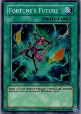 Fortune's Future Super Rare Stardust Overdrive Normal Spell SOVR-EN051 LP-NM