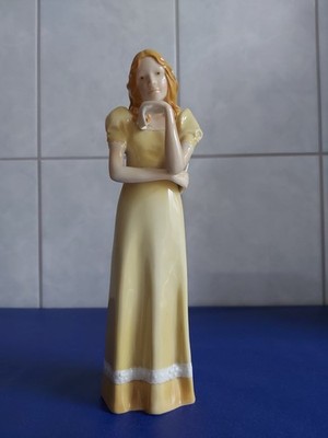 Hutschenreuther Porzellan Figur Mädchen Dolores Valenza Kunstabteilung 23,5cm 1.