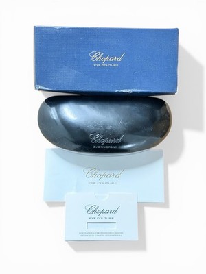 CHOPARD Brille Sonnenbrille schwarz Etui mit Boxkarte Top Zustand gebraucht
