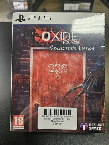 Oxide Room 208 COLLECTOR'S EDITION NEW SEALED 2025 Playstation 5 PS5 REGION FREE