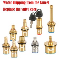 Replacement Tap Valves Ceramic Disc Cartridges gland Copper Faucet Valve Core