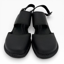 Born Women's Black Leather Slingback Clogs Comfort Shoes Size 8 NWOT