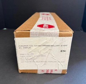 ebay brilliant stars booster box Pokemon TCG Sword & Shield Factory Sealed and more Pokmon TCG Brilliant Stars Collectible