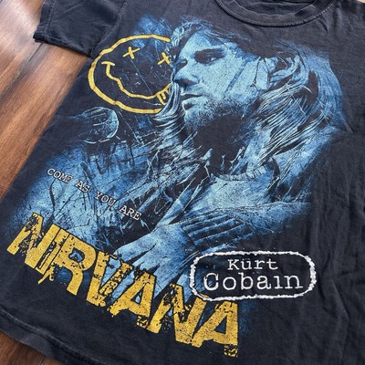 NIRVANAニルヴァーナ COBAIN Tシャツ ブートBOOTLEG VINTAGE ヴィンテージ 90-00s NIRVANA KURT COBAIN BOOTLEG