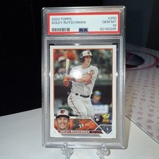 2023 Topps Series 1 Adley Rutschman #250 RC Rookie PSA 10 Baltimore Orioles 💥💥