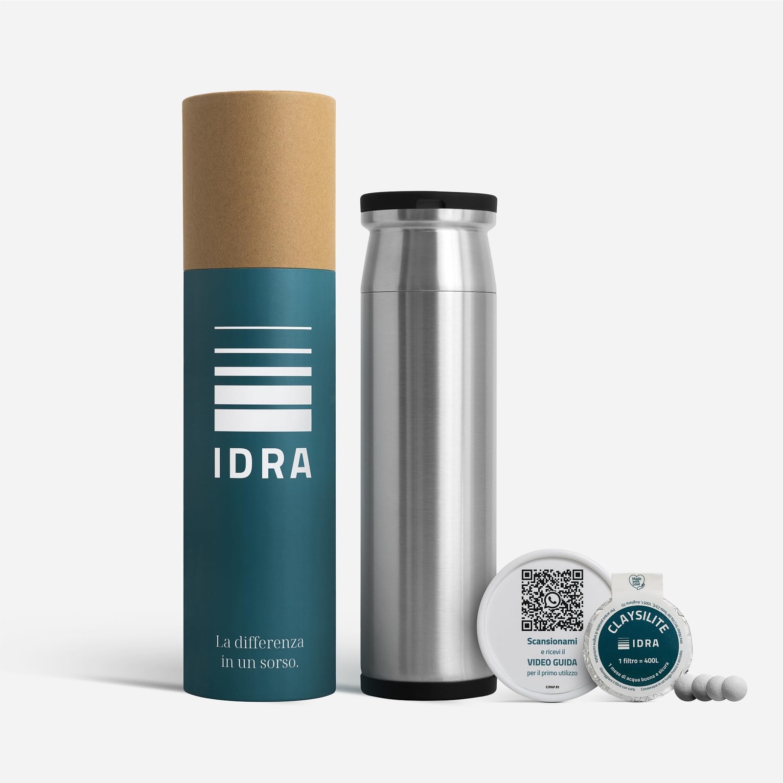 Sistema di Filtrazione IDRA Living Acciaio 1.2L - Analisi e Performance