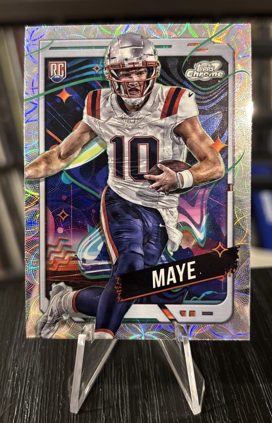 2024 TOPPS COSMIC CHROME NUCLEUS REFRACTOR #162 DRAKE MAYE