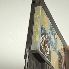 Super Mario Bros Duck Hunt World Class Track Meet (Nintendo, NES, 1990) Cleaned