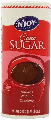 Сахарные продукты Чистый тростниковый сахар - Канистра - 1,25 фунта - Натуральный подсластитель - 1 шт.