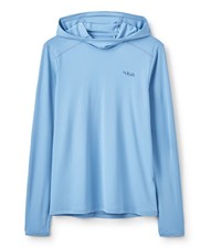 Rab Force Hoody Women's Shirt, Bluebird, Medium