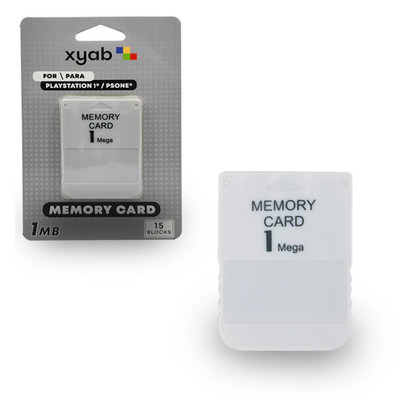 1MB Memory Card for PlayStation 1   PS1 Save Data / Game Storage - PS One, New