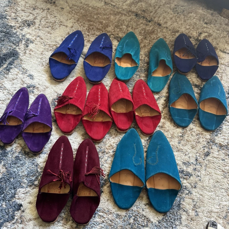 Zapatos tradicionales marroquíes Foto 2 de 4