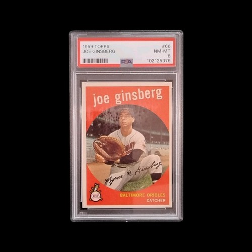1959 Topps Joe Ginsberg #66 card