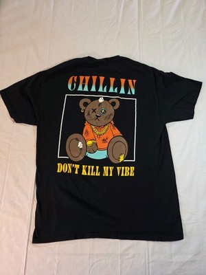 Eighty Eight Brand Chilling Don't Kill My Vibe Unisex Shirt Men's Size Large