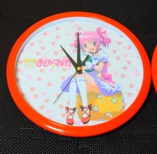 2-Type Set: Puella Magi Madoka Magica Wall Clock - Madoka Kaname  Homura Akemi
