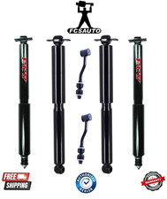 Complete Front & Rear Shock Absorber with Sway Bar fits 97-01 Jeep Cherokee