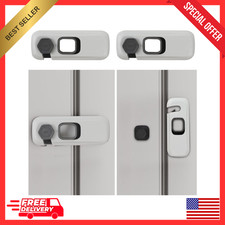 2Pack Child Proof Refrigerator Lock,Fridge Locks for Kids with Sticky Adhesive