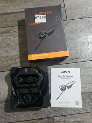 LEVN Open Ear Headphones with Mic, Bluetooth Headset LE-HS017
