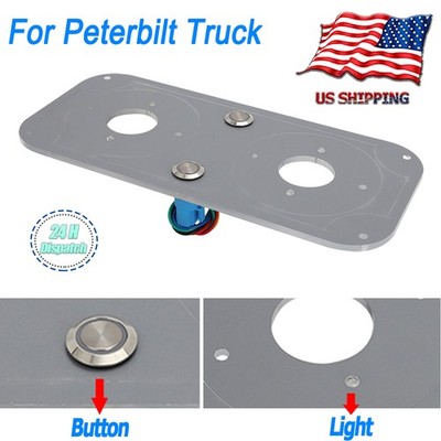 For Peterbilt 359 379 389 Dome Light Interior Light Dual Watermelon Light Plate 