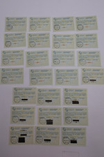 ISRAEL UPU UNIVERSAL POSTAL UNION COUPON RESPONSE RECEIPT USED