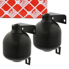 2x febi Druckspeicher Federung f&uuml;r MERCEDES-BENZ W123 C123 190 W201 W126 hinten