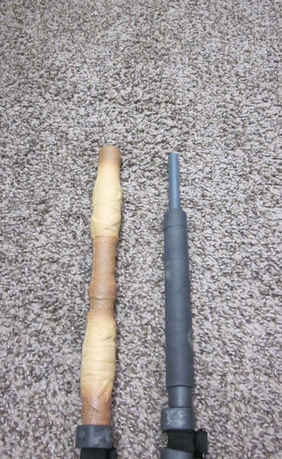 HTF Rare Star Wars Rey Staff Weapon 4ft Lucasfilm Foam Prop Breaks Down No Strap