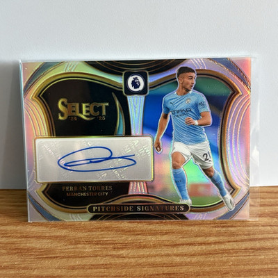 Panini Select Premier League 2024-25 Ferran Torres Man City Auto PS-FT