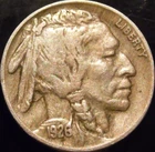 1926-P Buffalo Nickel Choice XF