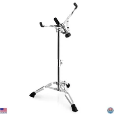 EASTROCK Snare Drum Stand Upgraded Height Adjustable with Drum Bracket Double