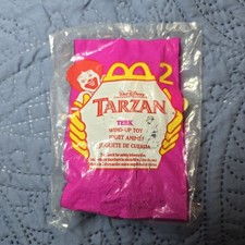 NEW VINTAGE 1999 Tarzan McDonalds Happy Meal Toy - Terk 2 Gorilla