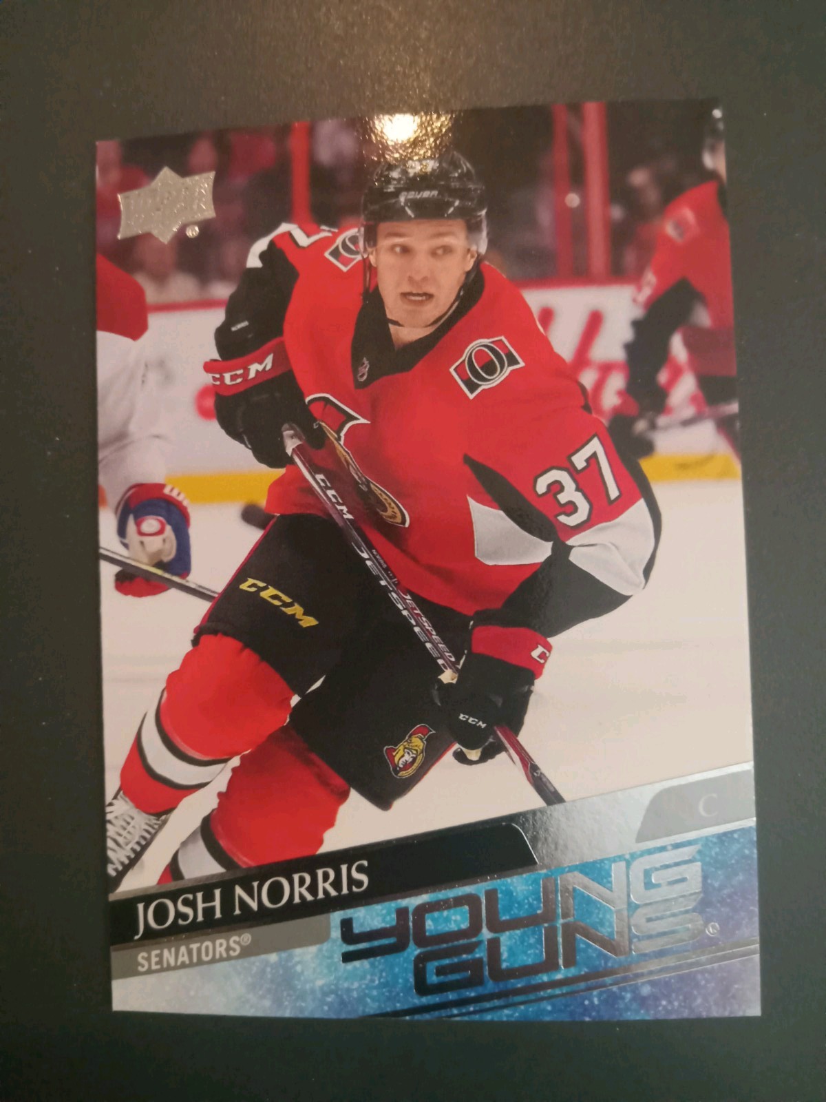 2020-21 Upper Deck Hockey Young Guns #209 Josh Norris RC