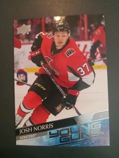 2020-21 Upper Deck Hockey Young Guns #209 Josh Norris RC