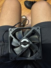 Black 120mm case fan