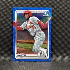 ELEHURIS MONTERO 2020 Bowman Chrome - - Cardinals - Blue Mojo Refractor /150
