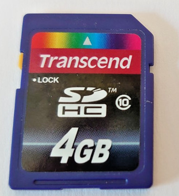 Transcend 4GB SDHC Class 10 Speicher Karte 4 GB 20 MB/s TS4GSDHC10