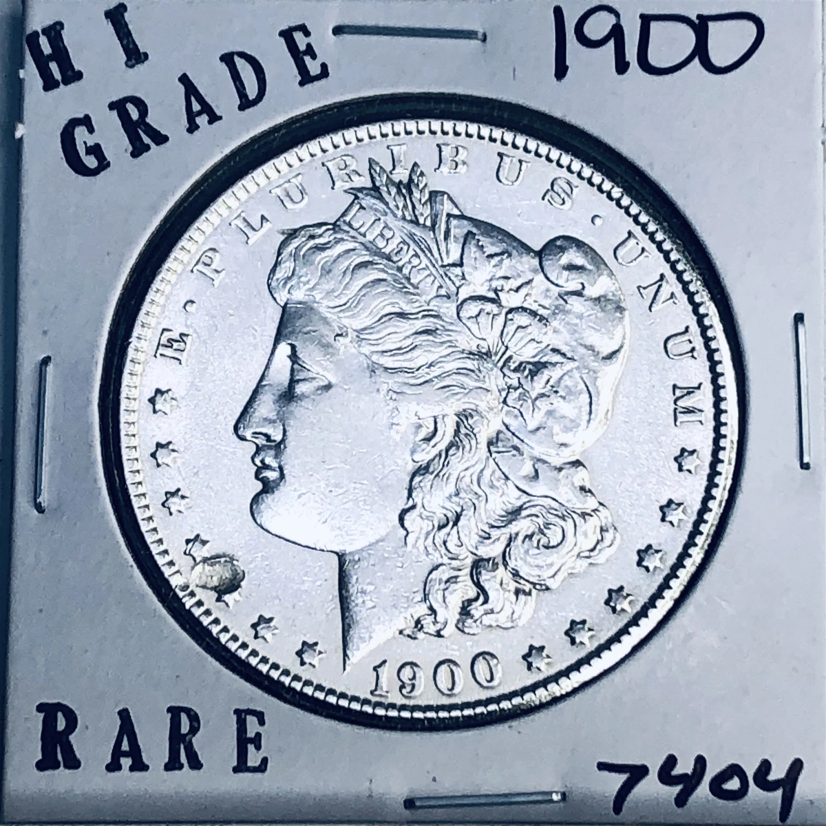 Philadelphia Silver 1900 Year Morgan US Dollars (1878-1921) for