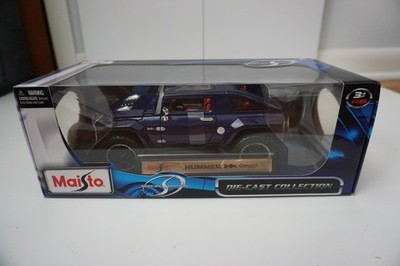 1/18 Maisto 1999 Hummer HX Concept Dark Blue (664)