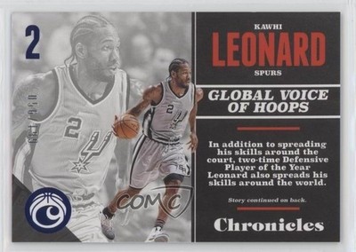 2017-18 Panini Chronicles Blue 56/199 Kawhi Leonard #89 ni4