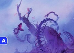 Coiling Rebirth Art Card #44/54 Bloomburrow