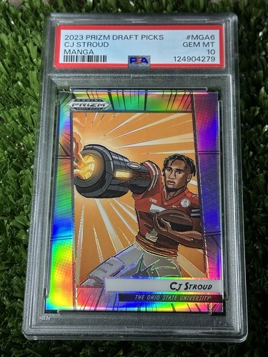C. J. Stroud #MGA-6 2023 Panini Prizm Draft Picks Manga card