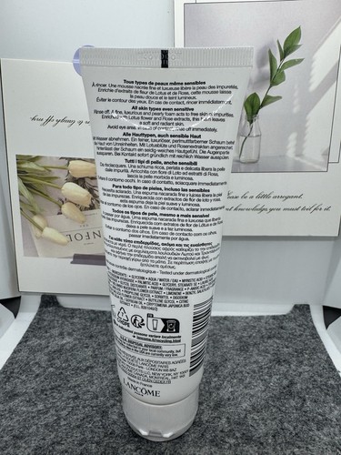 Lancome Gel Eclat Gentle Cleansing all Skin Types 125 ml NEW SEALED - Picture 2 of 2