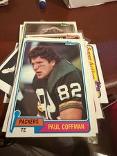 1981 Topps #353 Paul Coffman Green Bay Packers