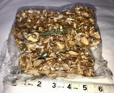 LOT Of 11 Bunches Gold Metallic ROSE BUD MILLINERY HATS DOLLS FLOWERS WEDDING
