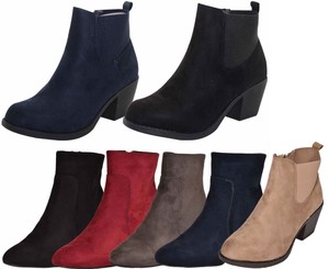 womens ankle boots medium heel