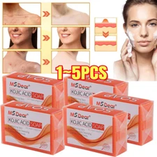 Turmeric Kojic Acid Brightening Soap Skin Whitening Dark Spots lightening Acne