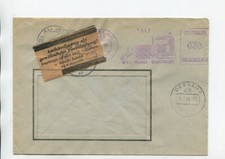 NRD Służba ZKD List Rosslau 15.7.66 VEB Rosslauer Stocznia Kontrola ZKD