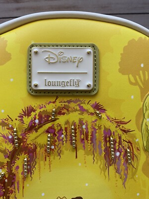 LOUNGEFLY DISNEY PRINCESS & FROG KISS SCENE MINI BACKPACK 